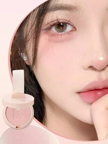 kakashow Matte Tender Pink Shade Cheek Blush With Applicator, Long Lasting