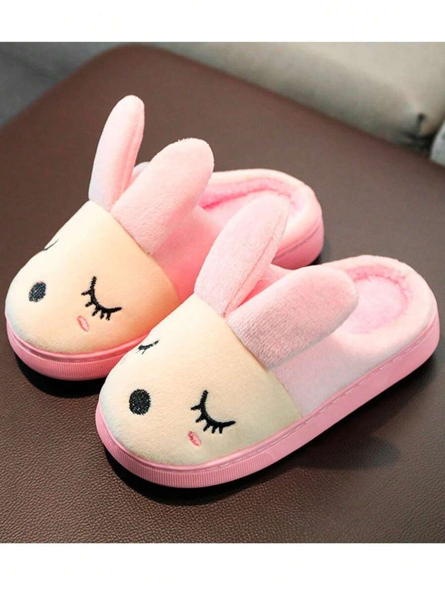 Pantuflas Zapatillas Para Niña Suaves Comodas Para Estar En Casa Sandalias - Rosa - Ver 1