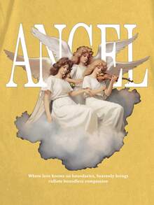 Men T-Shirts - 黃色 - 查看 4