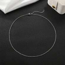 1pc/2PCS/3PCS Cubic Zirconia Infinity Pendant Necklace - As Shown In the Picture - View 10