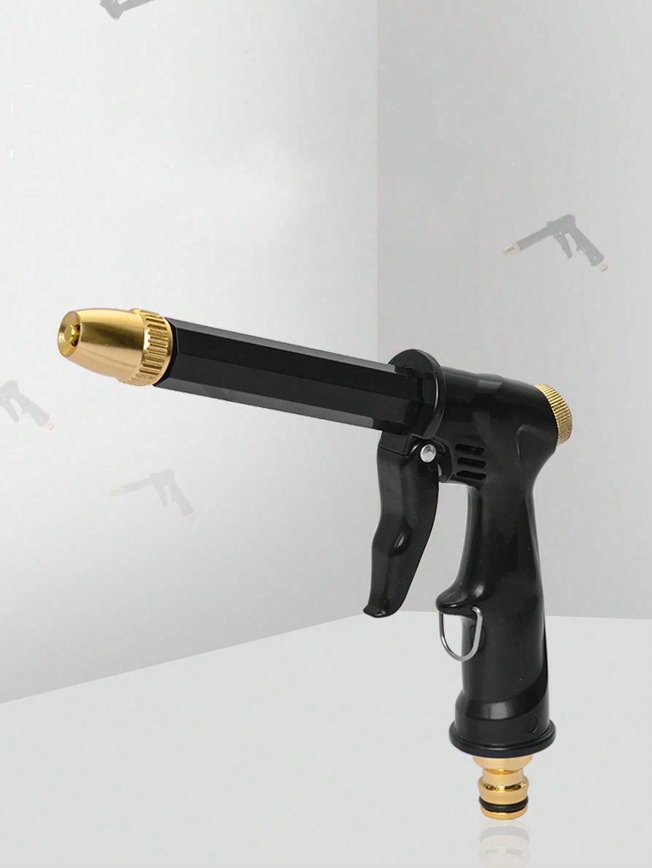 1pc Plastic Watering Gun, High Pressure Manual Watering Gun For Garden