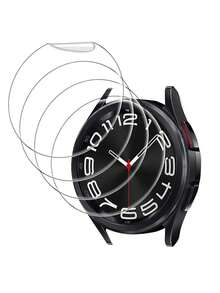 4pcs/Pack Clear Hydrogel Film Screen Protector Compatible With Samsung Galaxy Watch 5/4 40mm, 40/44mm - Clear - View 1