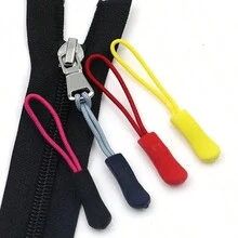10 Pcs Zipper Pull Puller End Fit Rope Tag Replacement Clip Broken Buckle Fixer Zip Cord Tab Travel Bag Suitcase Tent Backpack - pink - View 8