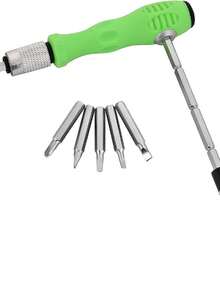 1set 32 In 1 Carbon Steel Screwdriver Set - Green - View 6