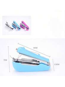 1 Pieza de maquina de coser cocer manual resistente color al azar tipo engrapadora pequeña portatil - Multicolor - Ver 2