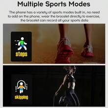 1pc Unisex Silicone Strap 1.44 Inch Touch Screen Multifunctional Electronic Watch With Machine That Needs To Connect Usb Port For Charging, Does Not Include Usb Charger - Green - View 7