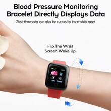 1pc Unisex Silicone Strap 1.44 Inch Touch Screen Multifunctional Electronic Watch With Machine That Needs To Connect Usb Port For Charging, Does Not Include Usb Charger - Green - View 9