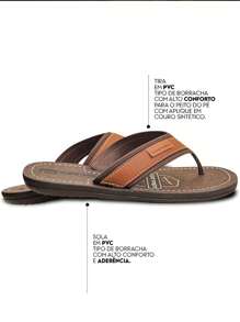 Men Flip Flops & Slides - Rust Brown - View 2