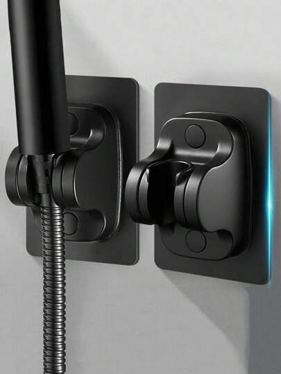 1pc No Drill Adjustable Shower Head Holder Bathroom Bathroom Accessories Bathroom Tools