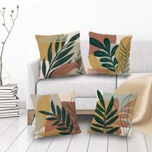 4pcs Rong biển & Thế giới dưới nước Loạt Vỏ gối Đối với Sofa Nhà  Trang trí Không có Gối Cốt lõi - Nhiều màu - Xem 1