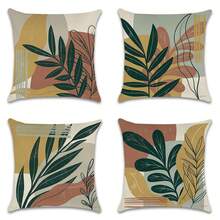 4pcs Rong biển & Thế giới dưới nước Loạt Vỏ gối Đối với Sofa Nhà  Trang trí Không có Gối Cốt lõi - Nhiều màu - Xem 3