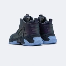 Balabala Boys Holographic Breathable Anti-Slip Wear-Resistant Basketball Shoes High Elasticity Lightweight Kids Shoes - Blue - View 2