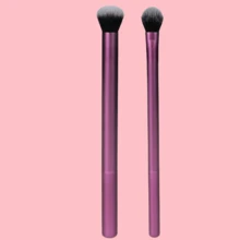 2pcs Eye Makeup Brush Set, Including Eyeshadow Brush And Blending Brush,Brush Set,Makeup Brush Kit,Make Up Brush Set,Make Up Set Complete,Makeup Brush Set,Complete Makeup Kit,Brush Kit,Brushes Makeup Set,Makeup Gift Set - Purple - View 1