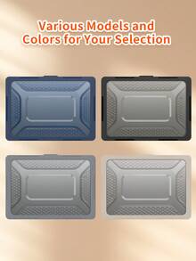 Estuche compatible con MacBook Pro de 13 pulgadas (A17Diseño de borde a prueba de golpes) - Azul Marino - Ver 10