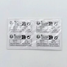 Blister Packaging With Plastic Film And Cardboard (cardstock) - Multicolor - View 5