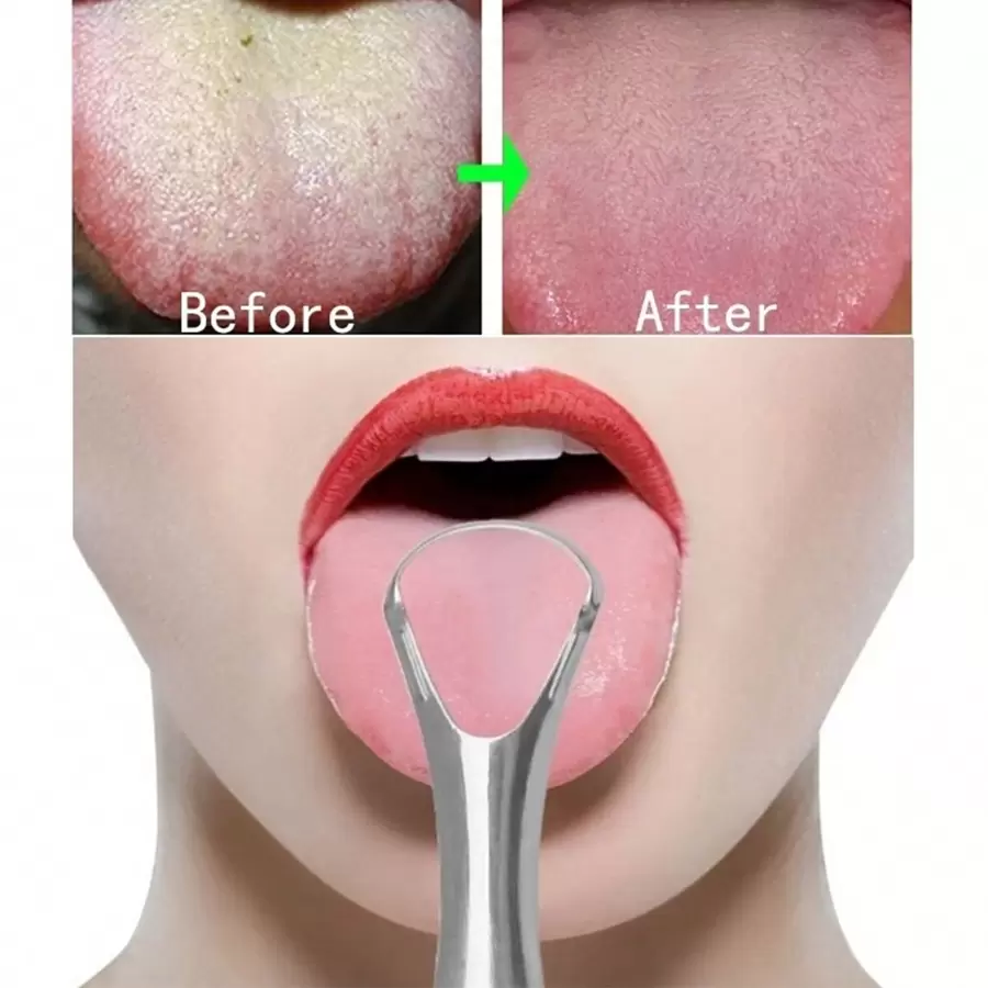 1入不銹鋼成人舌頭刮板,u型口腔護理工具用於清除口臭和清潔舌頭表面,適用於客廳家居臥室浴室裝飾、旅行隨身物品、婚禮派對生日禮物送男士媽媽爸爸朋友、新年飾品、有趣禮物 - 銀色 - 查看 1
