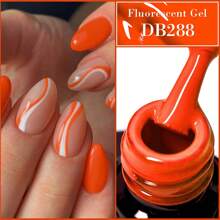 10Pcs Nail Gel Polish Set Nail Kit Sets Color Glitter Holographics Soak Off Uv Gel Nail Varnish For Nail Art Gel Set Gift For Women Nail Art Manicure Salon Diy Gel Nail Design Decoration At Home - 紅色 - 查看 6