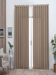 Curtains - Màu nâu Sô-cô-la - Xem 2
