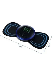 tiger Mini Massageador Elétrico Portátil Cervical - Preto - Visão 2