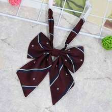 Uniforme De Marinero Para Estudiantes, Uniforme Jk A Rayas, Adecuado Para El Uso Diario, Incluye Corbata Y Broche, Multicolor - Café integral - Ver 3