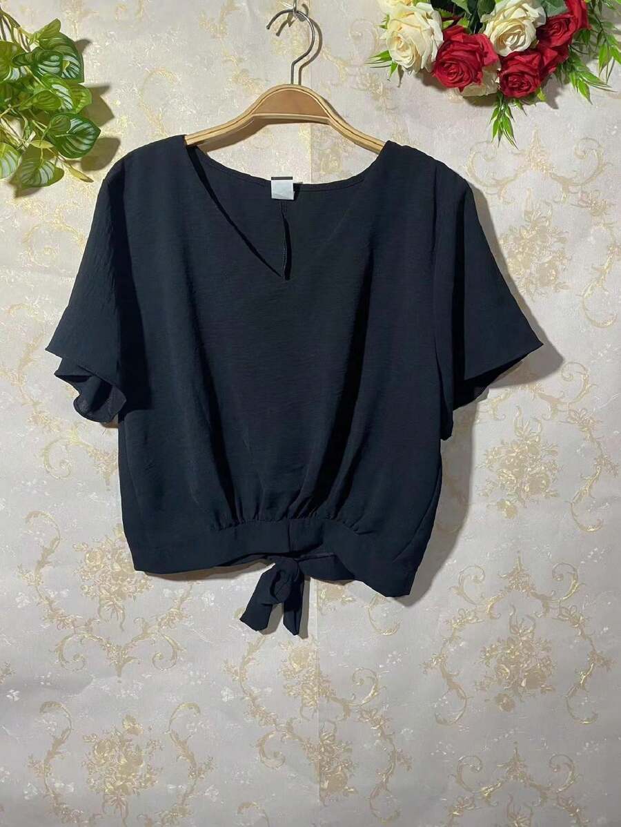 Women Blouses - màu đen - Xem 1