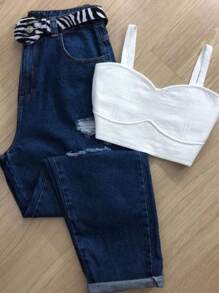 Women Tank Tops & Camis - trắng - Xem 2