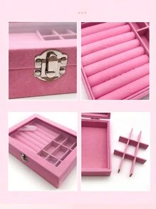 1套時尚合金亞克力歐洲彩色珠子吊飾diy手鍊套裝,適用於手鍊項鍊首飾製作配件,作為朋友婚禮和生日禮物的首飾用品 - 彩色 - 查看 6