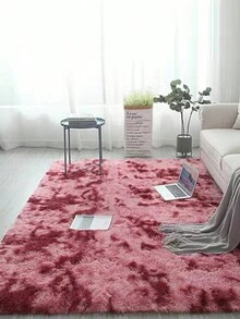 1 Miếng Màu sắc thay đổi dần Sang trọng Nhuộm buộc Tấm thảm Đối với Phòng khách , Phòng ngủ , Phong cách Đơn giản Sofa Thảm trải sàn - Màu Đỏ Sâu - Xem 4