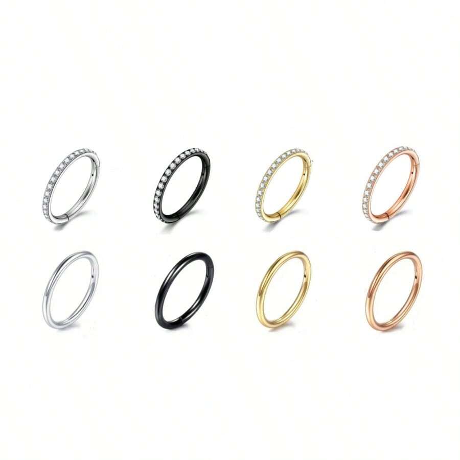 Vòng mũi - Bạc - Xem 1