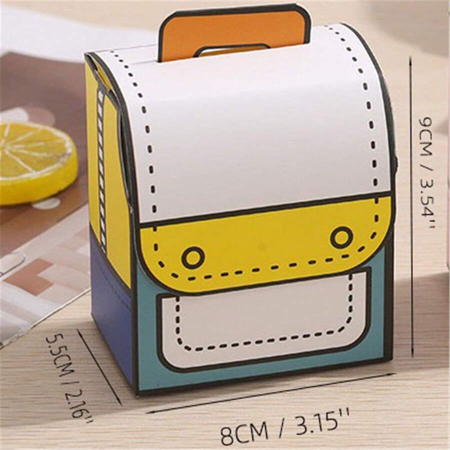 10 Piezas Cajas De Envoltura De Regalo Azul - 10 piezas/caja azul - Ver 1