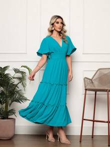 Women Dresses - 藍色 - 查看 4