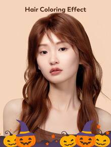 Triptych Of Lune 萬聖節染髮劑 - Bela 焦糖布丁泡泡家用染髮劑套件 120 毫升（附工具），在家DIY