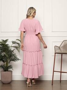 Women Dresses - 淺粉色 - 查看 3