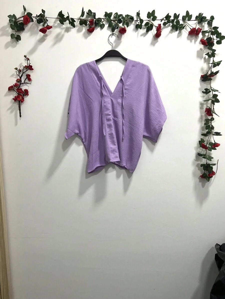 Women Tops - Màu Lilac Tím - Xem 1
