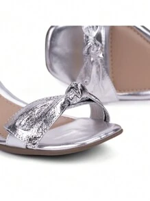 Domidona Women Heeled Sandals - Bạc - Xem 8