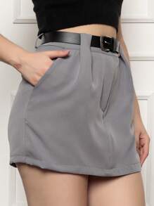 Women Skirts - Grey - View 1