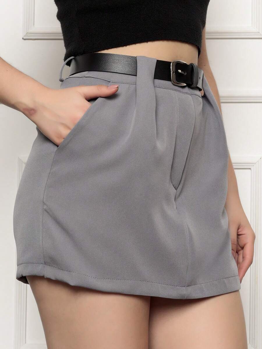Women Skirts - Grey - View 1