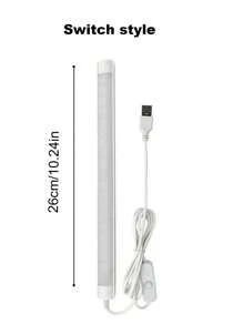 1個宿舍專用led桌燈,具備usb輸出口的護眼學習桌燈,是大學生床頭閱讀燈。 - 白色 - 查看 3