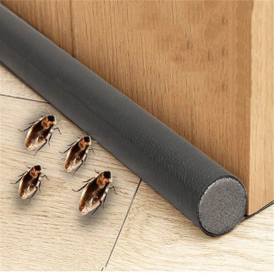 1套門底密封條隔音門窗縫橡膠條門縫氣流阻擋貼紙門縫防塵防風條