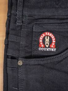 Men Jeans - màu đen - Xem 3