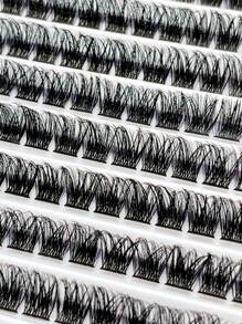 DIY Eyelash Extensions 120 Clusters Manga Lashes Volume Individual Eyelashes Extensions Lash Clusters DIY At Home