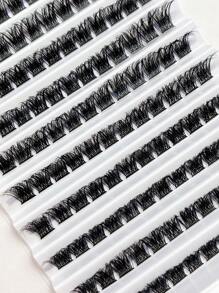 DIY Eyelash Extensions 120 Clusters Manga Lashes Volume Individual Eyelashes Extensions Lash Clusters DIY At Home
