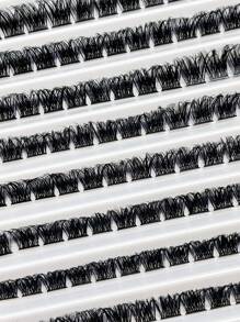 DIY Eyelash Extensions 120 Clusters Manga Lashes Volume Individual Eyelashes Extensions Lash Clusters DIY At Home