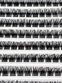 DIY Eyelash Extensions 120 Clusters Manga Lashes Volume Individual Eyelashes Extensions Lash Clusters DIY At Home
