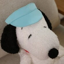 Miniso Christmas Decoration 14" Snoopy's Summer Vacation Series Sitting Snoopy - White - View 7