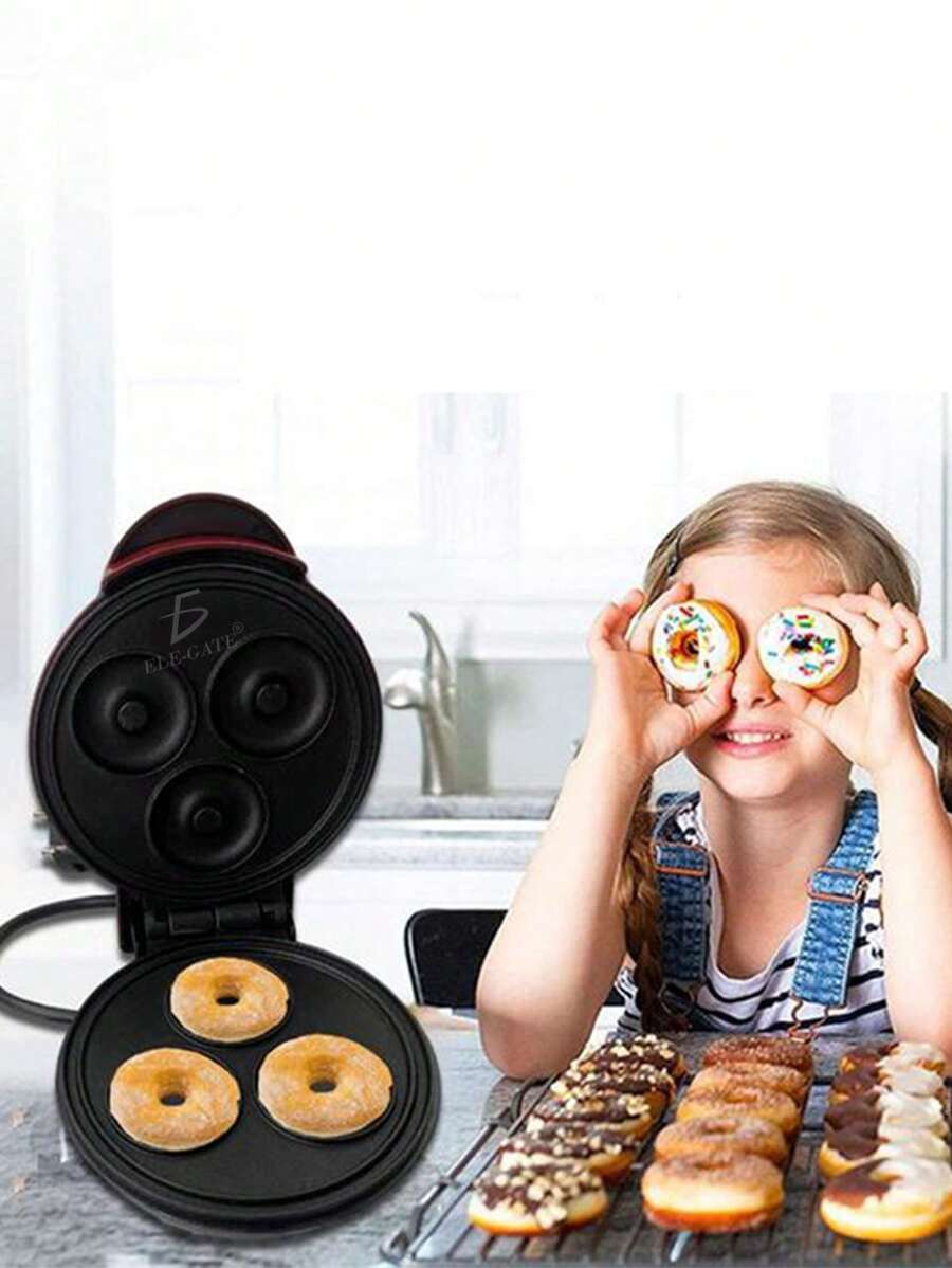 Mini Máquina de Donas HOG.123.MINI Portátil Electrica Pequeña ELE-GATE - Rojo - Ver 1