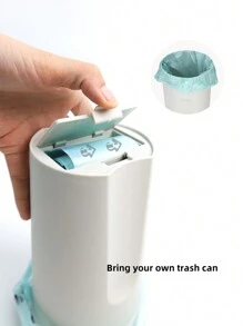 Detachable Portable Plastic Cat Litter Scoop Set, Cat Waste Scooper - Grey - View 7