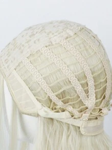 30英寸長的合成波浪母龍假髮萬聖節派對Cosplay女性用假髮，來自丹妮莉絲·塔格利安