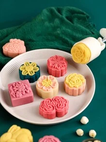 Three-dimensional Peanut Hand-pressed Mooncake Mold Biscuit Mold Extrusion Gun - Three-dimensional peanut mold - View 5