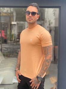 Men T-Shirts - Màu be - Xem 2